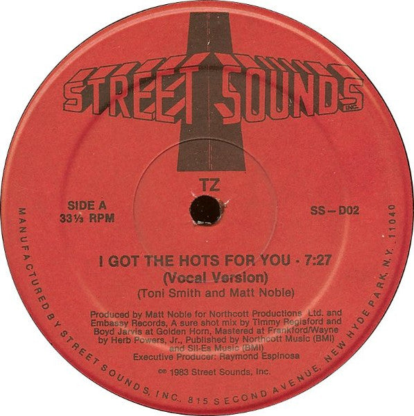 I Got The Hots For You TZ