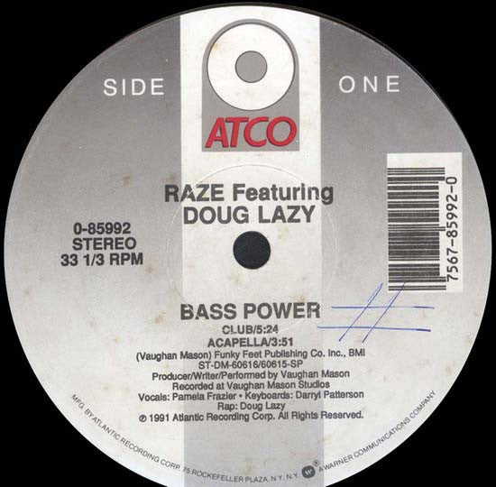 Raze Featuring Doug Lazy - Bass Power