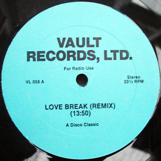 Love Break / Girl You Need A Change Of Mind / Anambra