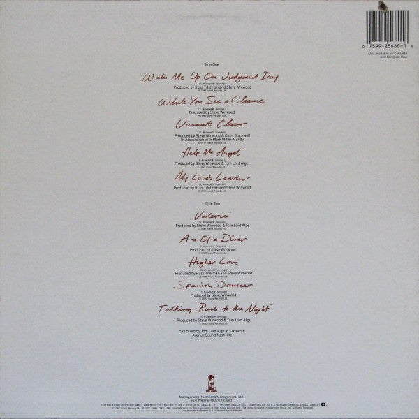 Chronicles Steve Winwood