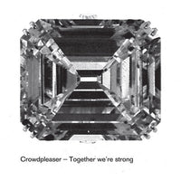 Rectangle Triangle "Together We're Strong" motivational wall art featuring bold typography on a neutral background.