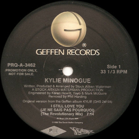 I Still Love You (Je Ne Sais Pas Pourquoi) Kylie Minogue