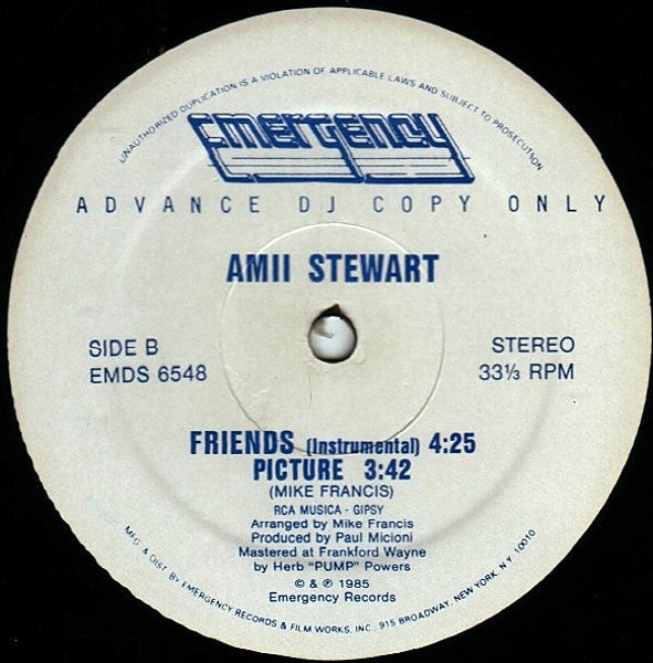 Friends Amii Stewart