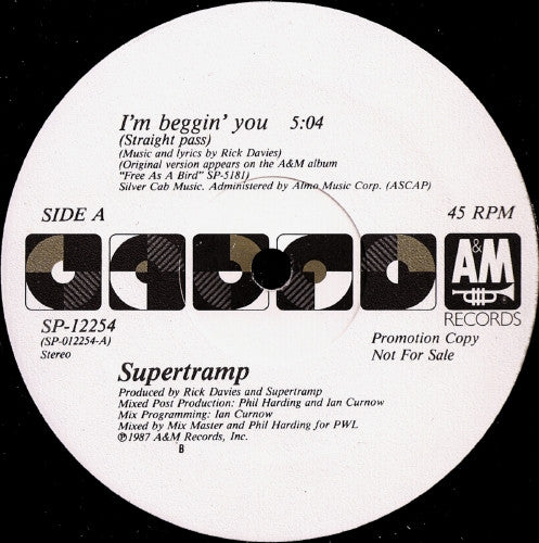 I'm Beggin' You Supertramp