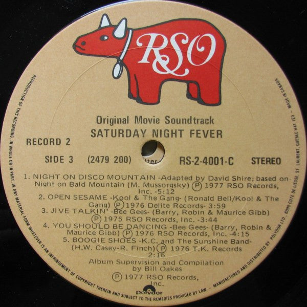 Saturday Night Fever (The Original Movie Sound Track) | Rectangle Triangle  