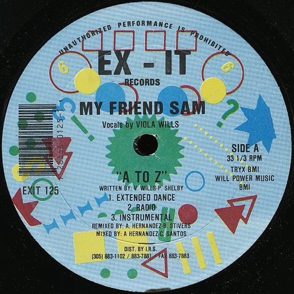 A To Z My Friend Sam