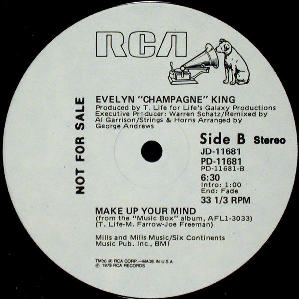 Out There / Make Up Your Mind Evelyn King