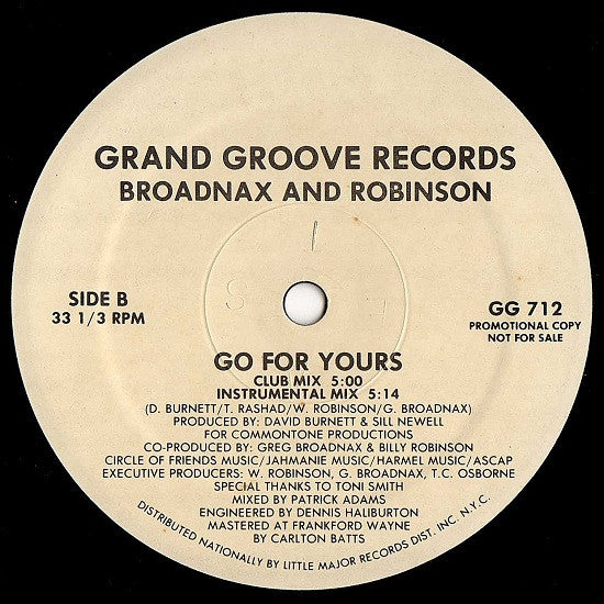 Go For Yours Broadnax And Robinson