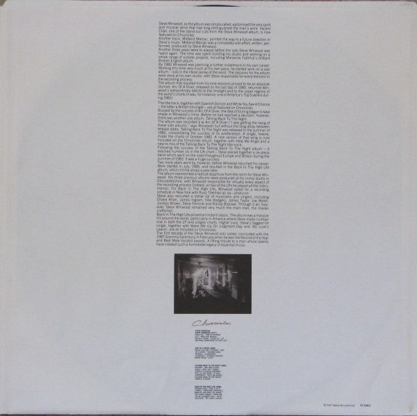 Chronicles Steve Winwood