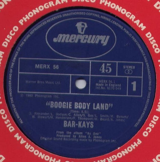 Bar-Kays - Boogie Body Land