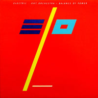 Rectangle Triangle Balance Of Power vinyl record with abstract geometric artwork displayed on the cover.