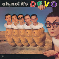 Rectangle Triangle's "Oh, No! It's Devo" poster featuring bold, colorful Devo band imagery on a vibrant background.