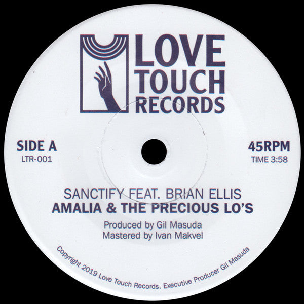 Amalia Townsend & The Precious Los Featuring Brian Ellis - Sanctify