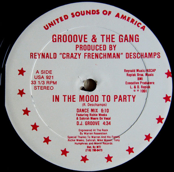 In The Mood To Party Groove And The Gang