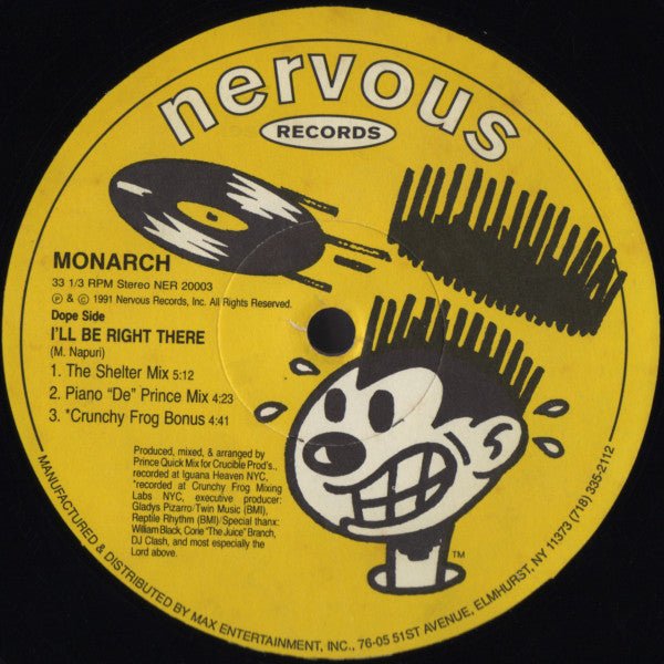 Forever Slammin' / I'll Be Right There Monarch