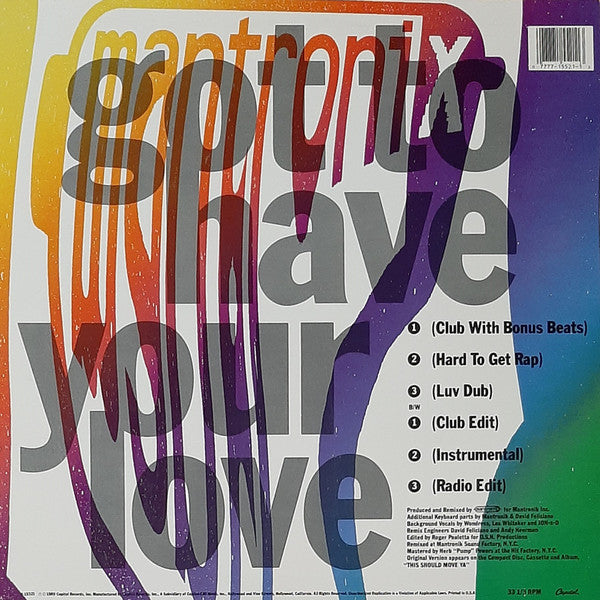 Got To Have Your Love Mantronix,Wondress Hutchinson