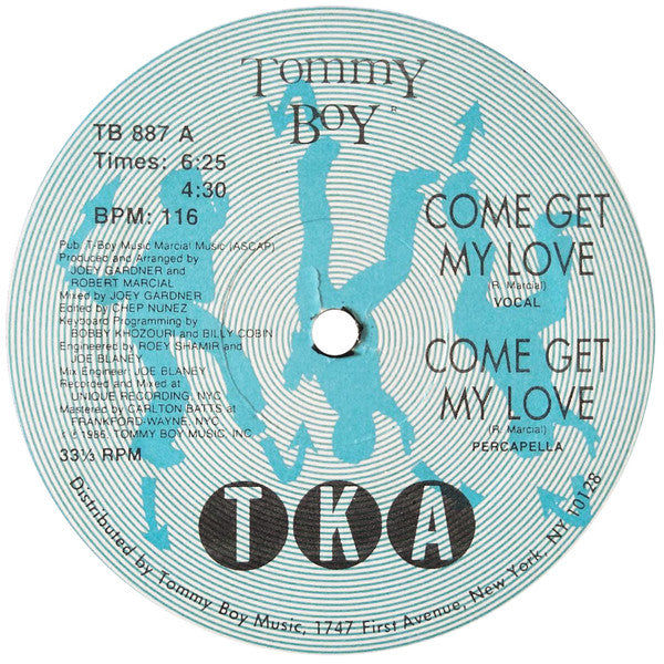 Come Get My Love TKA