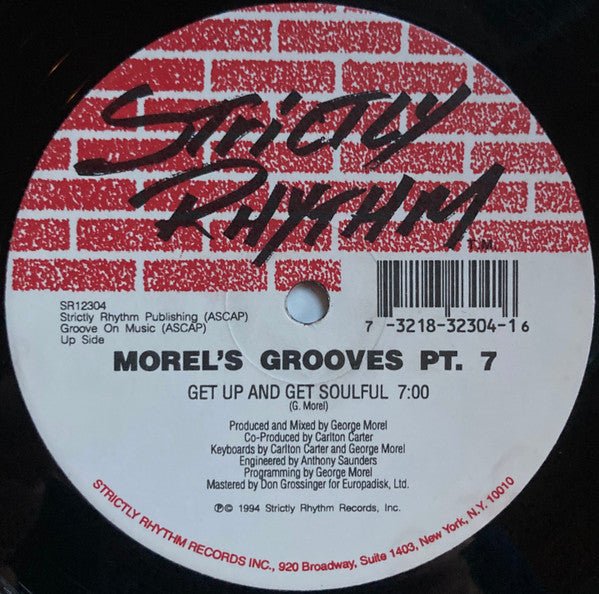 Rectangle Triangle Morel's Grooves Pt. 7 album cover art featuring abstract geometric shapes and textured patterns.