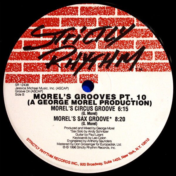 Morel's Grooves Pt. 10 George Morel