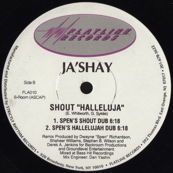 Shout Hallelujah Ja'shay