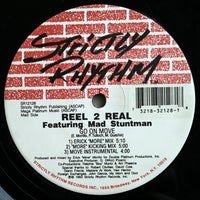 Rectangle Triangle Go On Move / I'm The Mad Stuntman album cover featuring bold text and vibrant colors.