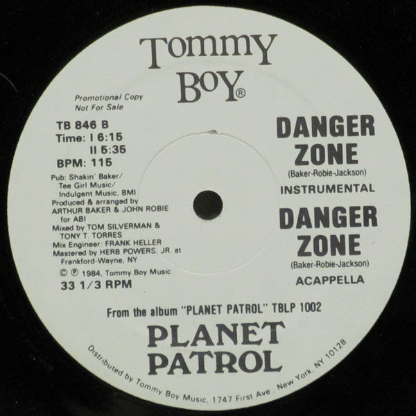 Danger Zone Planet Patrol