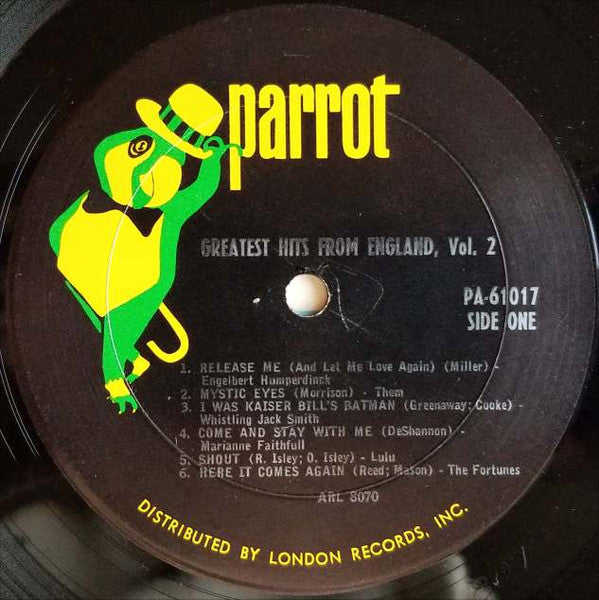 The Greatest Hits From England Vol. 2