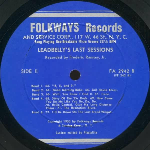 Leadbelly's Last Sessions Volume Two | Rectangle Triangle