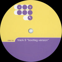 Rectangle Triangle Track 9 bootleg version album cover featuring abstract geometric shapes and bold lettering.