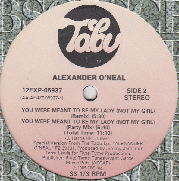 You Were Meant To Be My Lady (Not My Girl) | Rectangle Triangle  