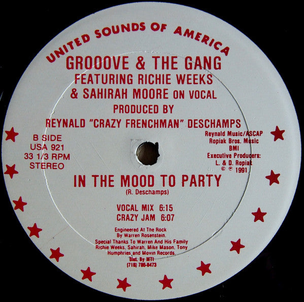In The Mood To Party Groove And The Gang