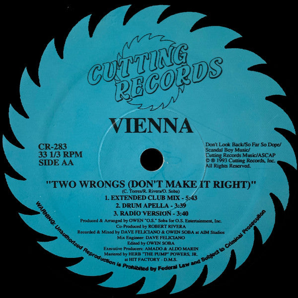Stand By Your Lover / Two Wrongs (Don't Make It Right) Coro,Vienna (2)