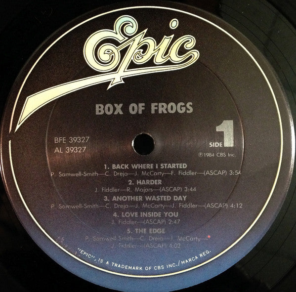 Box Of Frogs Box Of Frogs