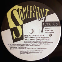 The Action Class - Last Chance / Promise, 12" vinyl, on Somersault Records (1991)