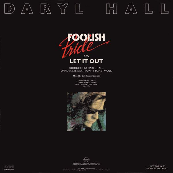 Foolish Pride Daryl Hall