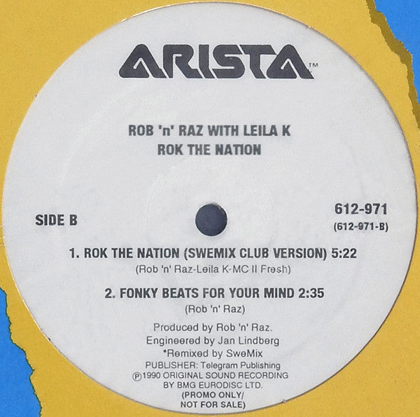 Rok The Nation Rob 'N' Raz,Leila K