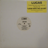 Rectangle Triangle Lucas With The Lid Off vinyl record, close-up of the album cover showing vibrant artwork and record label details.
