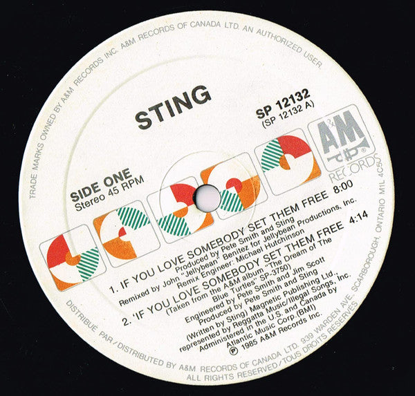 If You Love Somebody Set Them Free Sting