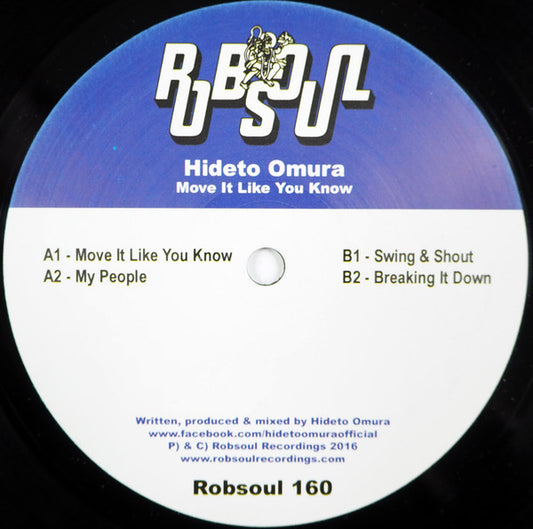 Hideto Omura - Move It Like You Know
