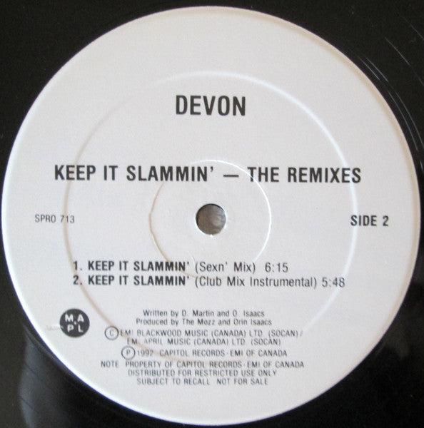 Keep It Slammin' - The Remixes Devon (11)