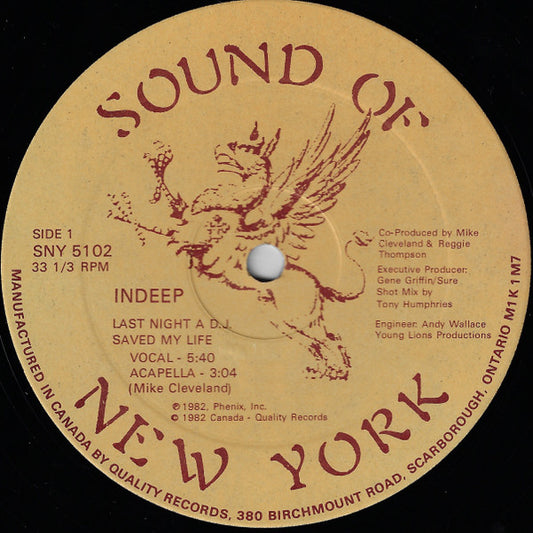 Last Night A D.J. Saved My Life | Rectangle Triangle  