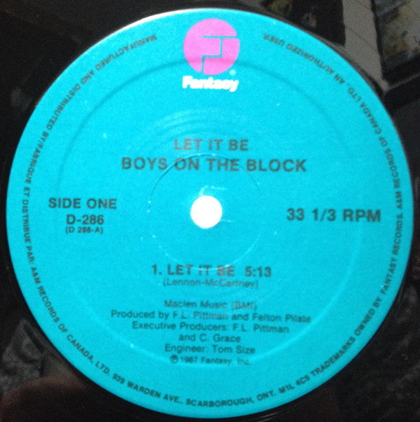 Let It Be 2 Boys On The Block