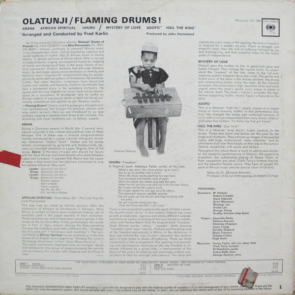 Flaming Drums!