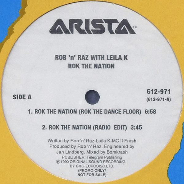 Rok The Nation Rob 'N' Raz,Leila K