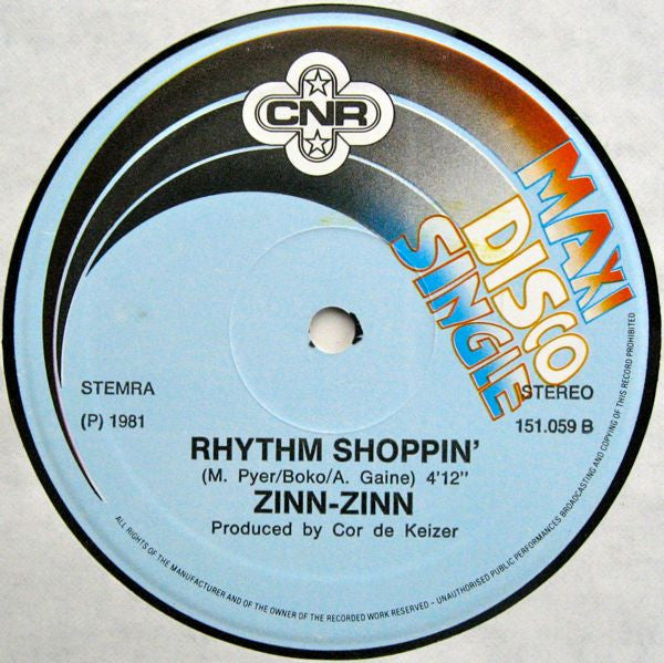 Kiss Me / Rhythm Shopping Zinn-Zinn