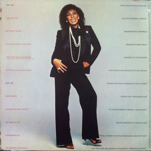 The Magic Is You Shirley Bassey
