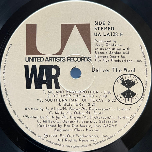 Deliver The Word War