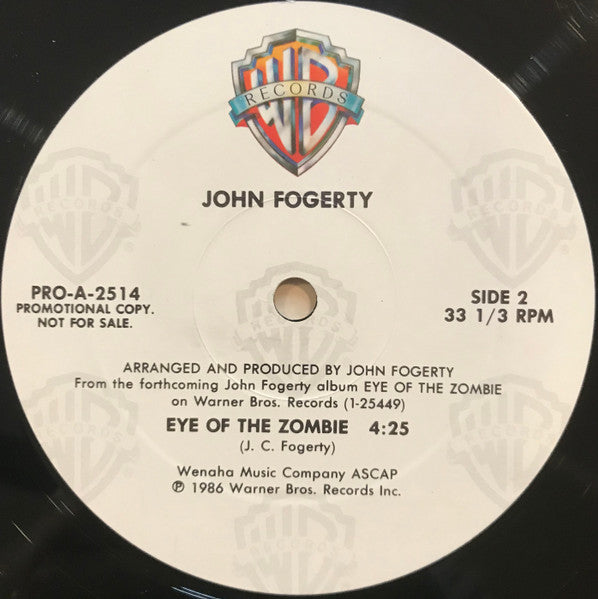 Eye Of The Zombie John Fogerty