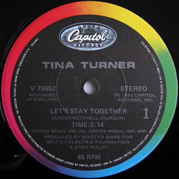 Let's Stay Together Tina Turner