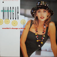 Kylie Minogue - Wouldn't Change A Thing, 12" vinyl, on Geffen Records (1990)